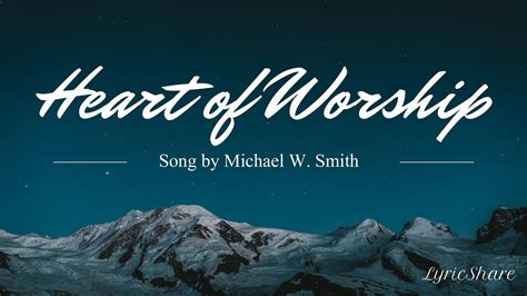 The Heart of Worship (feat. Martin Smith) Lyrics .